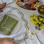 Keep It Simple Olive Dalgalı 2'li Sofra Seti