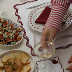 Signature Merlot Çift Hatlı Amerikan Servisi 4'lü Set