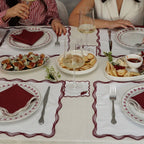 Signature Merlot Çift Hatlı 6'lı Sofra Seti
